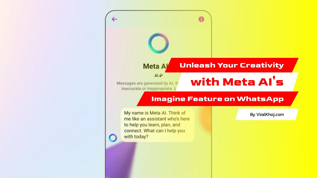 Unleash Your Creativity with Meta AI's Imagine Feature on WhatsApp