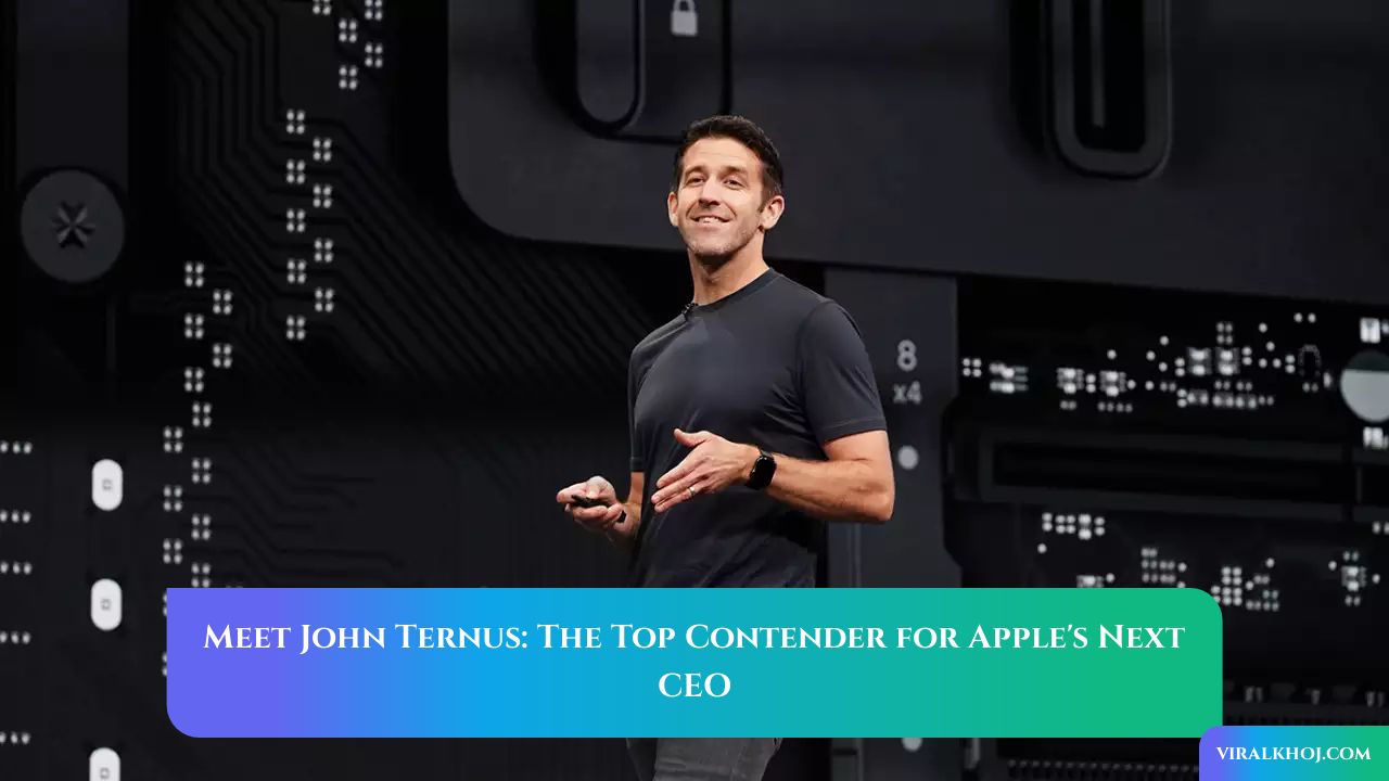 Who Will Replace Tim Cook as Apple's New CEO? Meet the Top Candidate John Ternus