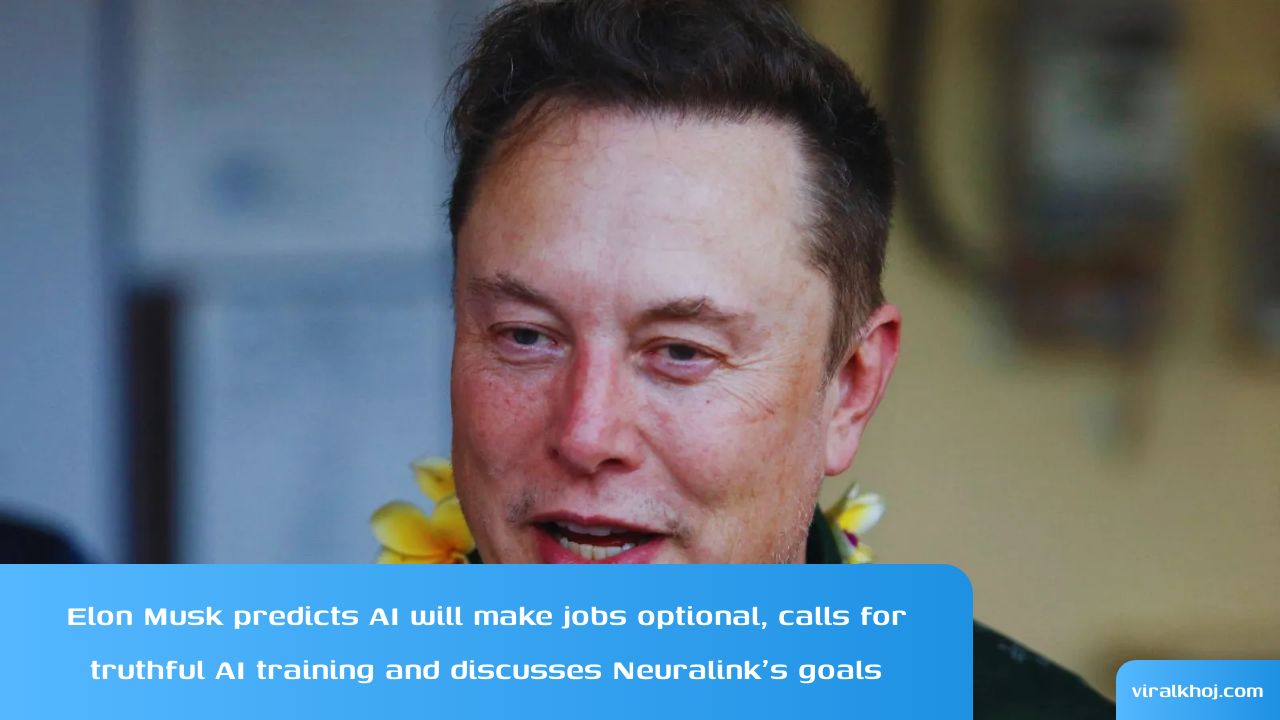 Elon Musk's Vision for the Future: AI, Jobs, and Neuralink