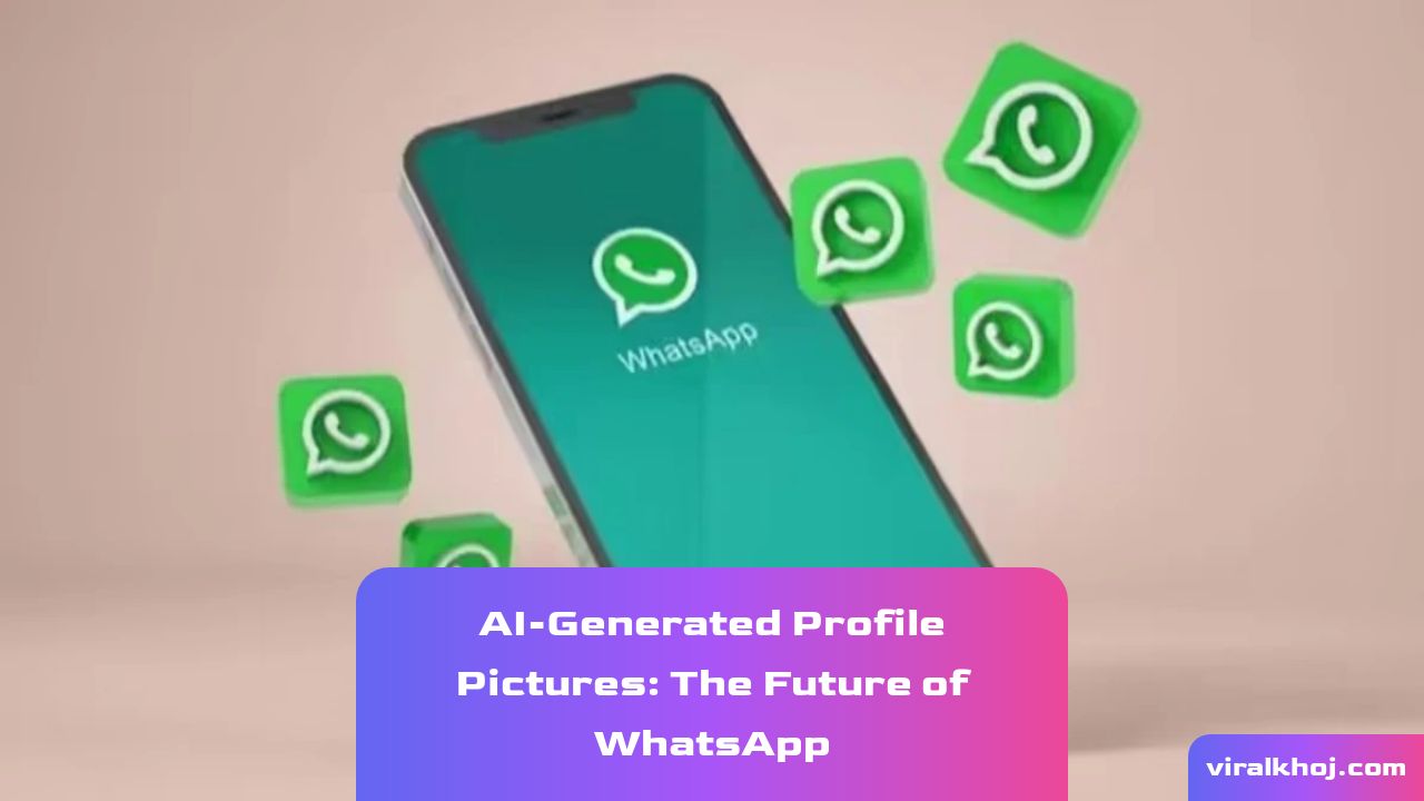 WhatsApp to Introduce AI-Generated Profile Pictures Feature