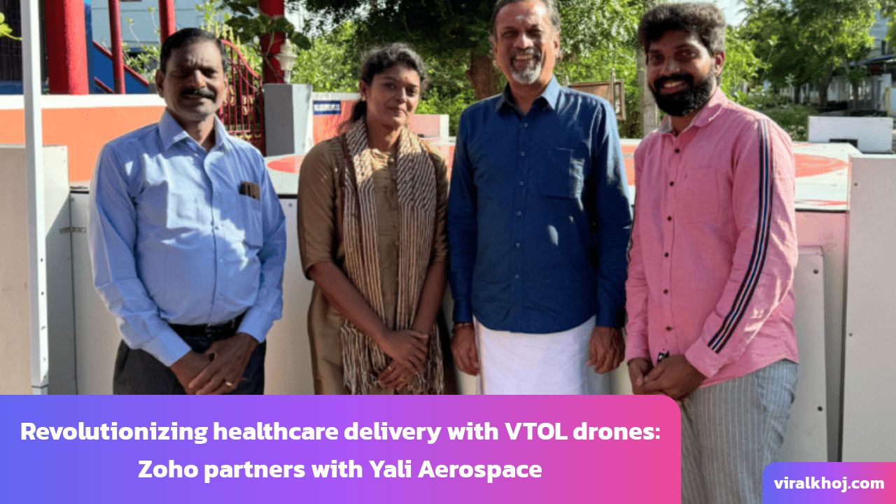 Zoho Invests in Yali Aerospace to Transform Healthcare Delivery with VTOL Drones thumbnail