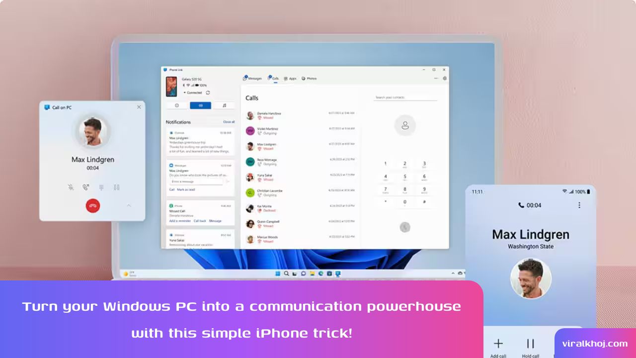 How to Make a Phone Call from Your Windows PC Using Your iPhone thumbnail